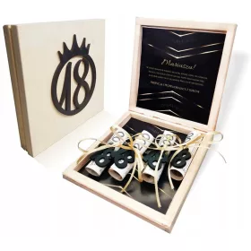  Geschenk zum 18. Geburtstag, Geldspritze, Box 18
