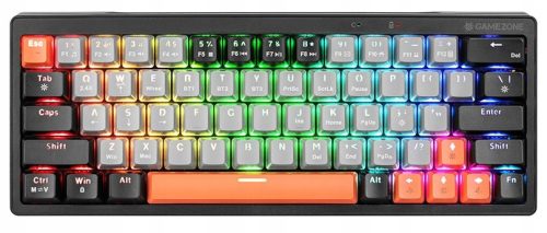  Tracer Gamezone EVO1 Hot Swap 63 Graue kabellose mechanische Tastatur