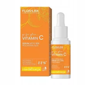    Entscheiden Sie sich für Glow VITAMIN C Aufhellendes Serum VIT C 10 % Floslek