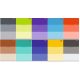  Ein Satz thematischer Notizbücher mit Unipap A5 60k Color Stripes Spickzettel