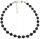  925 SILBER ARMBAND, DEKORATIVER TURMALIN MIT SCHWARZEM TURMALIN