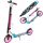  RAVEN Galaxia Blau/Pink 200 mm Roller mit Korb, Klingel, LED-Rädern