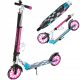  RAVEN Galaxia Blau/Pink 200 mm Roller mit Korb, Klingel, LED-Rädern