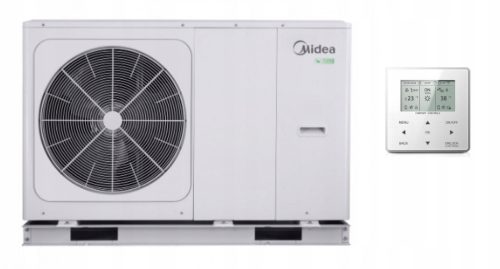  MIDEA M-Thermal WÄRMEPUMPE Leistung 8,4 kW, MHC-V8W/D2N8-B mit WLAN 7 JAHRE