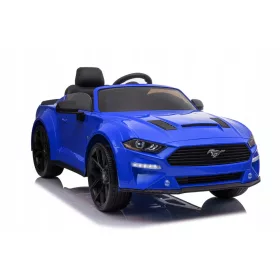    Ford Mustang 600W 2x12V7Ah (24V!) DRIFTBLAUER LACK. + KOSTENLOSER Bogen