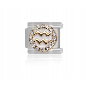  Zellmodul Maybeme Gold Sternzeichen WASSERMANN