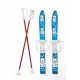  Kinderski mit Stöcken MASTER 70cm Blau