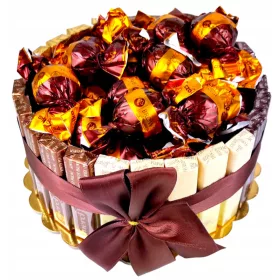    Kuchenset mit Süßigkeiten, Geschenk zum Männertag, Großvater, Vater, Vater