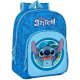  Kindergartenrucksack mit mehreren Fächern Lilo und Stitch Safta Jungen, Mädchen Blautöne, Mehrfarbig