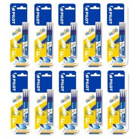  Frixion-Kugelschreiber mit blauer Mine