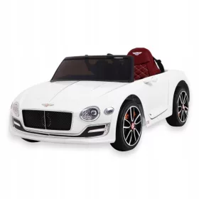    Batteriebetriebenes Auto Bentley EXP 12 für Kinder Weiß + Fernbedienung + Türen zum Öffnen
