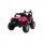  Jeep OFF ROAD Speed 4x4 Pink Auto für Kinder Stoßdämpfer 2xBatterie