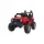  Jeep OFF ROAD Speed 4x4 Rotes Auto für Kinder Stoßdämpfer 2xBatterie