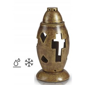  Grabstein aus Keramik, Grabgrab, Grab, Gold, 28 cm