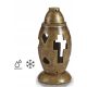  Grabstein aus Keramik, Grabgrab, Grab, Gold, 28 cm