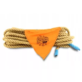    Starkes 20 m langes Jute-Animationsseil zum Zerren und Spazierengehen für Kinder