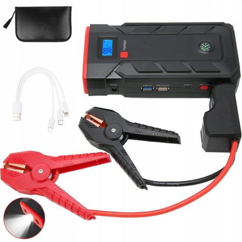  LEISTUNGSSTARKE POWERBANK FÜR DEN NOTSTART DES AUTO-STARTER-BOOSTERS 10400 mAh 12 V