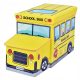  Gelber Bus-Spielzeugcontainer