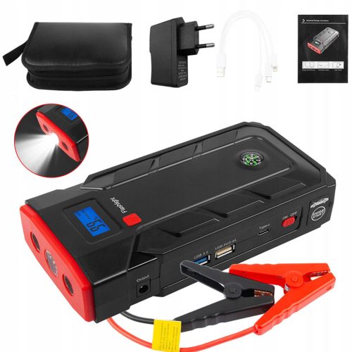  AUTO POWER BANK DOPPEL-USB-LED 12V KOMPASS