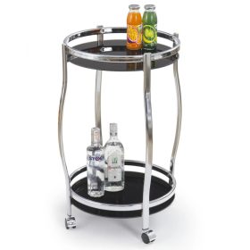  Halmar Bar 8 Tisch rund 42 x 42 x 71 cm schwarz