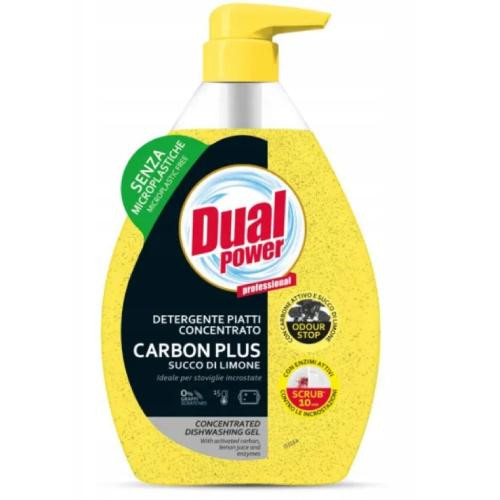  Dual Power Lemon Geschirrspülmittel, Fresh 0,6 l