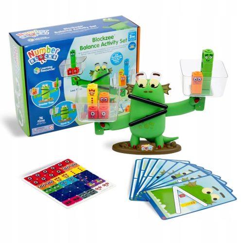  Blöcke, mathematische Würfel, Maßstab, Blockzee-Set, 76-tlg. Nummernblöcke