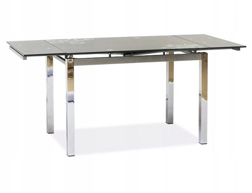  Rechteckiger ausziehbarer Tisch Signal Tables 110 x 74 x 75 cm aus Metall