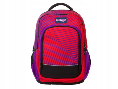 Strigo Rucksack "Red Abstract" 23L - Jugendlich & Trendig