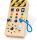  MONTESSORI BUSY BOARD SENSORISCHES SPIELZEUG AUS HOLZ 8 LED-SCHALTER