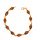  VERGOLDETES Silberarmband mit baltischem Bernstein, 925er Silber, zart