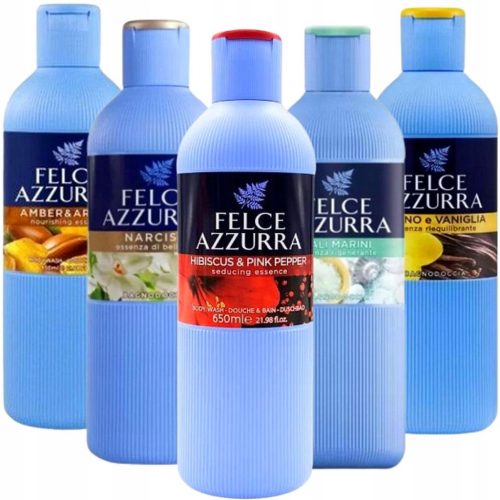  Felce Azzurra Duschgel mit Hibiskus und rosa Pfeffer, 650 ml