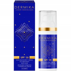    UV-Schutz-Gesichtscreme Dermika Luxury Neocollagen 50 SPF für den Tag 50 ml