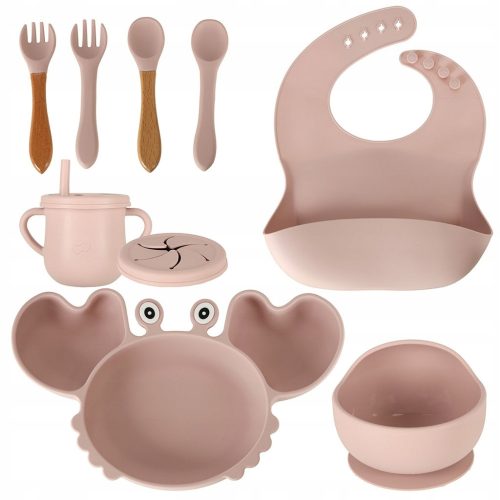  Set Silikongeschirr Ikonka KX4526_2 9 Elemente