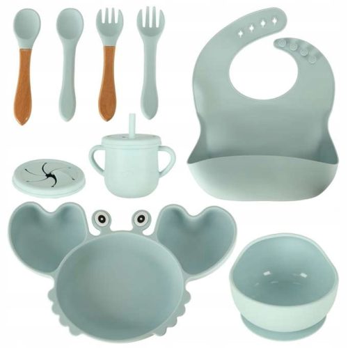  Set Silikongeschirr Ikonka KX4526 9 Elemente
