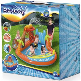  Bestway runder aufblasbarer Pool 265 x 265 cm