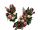  Friedhofsdekorationsset mit KALLA-Flasche, Blumenstrauß für eine Vase, Rosenkomposition