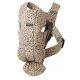  BABYBJORN MINI Woven – Babytrage, Beige/Dunkelgrau