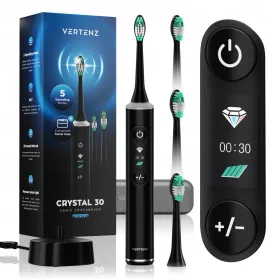  VERTENZ Crystal 30 Black Sonic Elektrische Zahnbürste