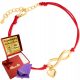  Goldschnur-Armband, Silber 925, Herz-Unendlichkeitsgravur + GESCHENK