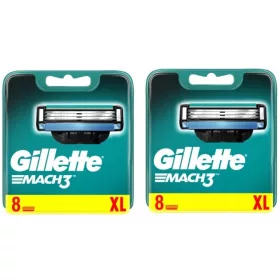  Gillette Mach3 Ersatzklingen für Herrenrasierer, 16 Stück