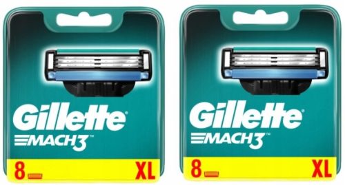  Gillette Mach3 Ersatzklingen für Herrenrasierer, 16 Stück