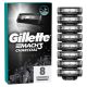  Gillette Mach3 Charcoal Ersatzklingen für Herrenrasierer 8 Stk.