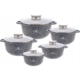  KlönBerg Keramiktöpfe-Set, 10-tlg.