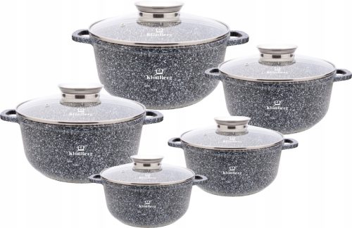  KlönBerg Keramiktöpfe-Set, 10-tlg.