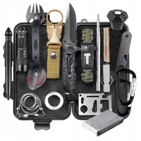  SURVIVAL ESSENTIAL SET Geschenk für fac