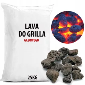  Lava für Gasgrill Vulkanische LAVA 25KG