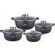  KlonBerg PREMIUM Aluminium-Töpfe-Set, 8-tlg.