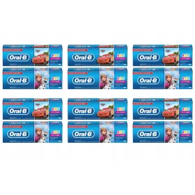  Oral-B Kids Zahnpasta für Kinder 12x75 ml Frozen&Cars