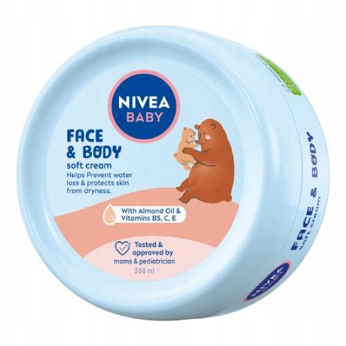  NIVEA BABY Pflegecreme für Gesicht und Körper 200 ml