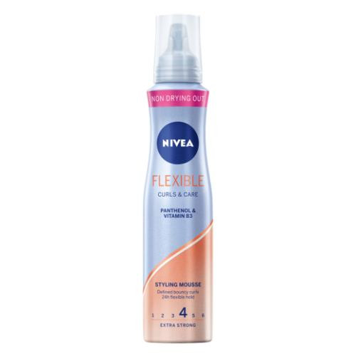  NIVEA Extra starker Haarschaum FLEXIBLE CURLS CARE, 150 ml